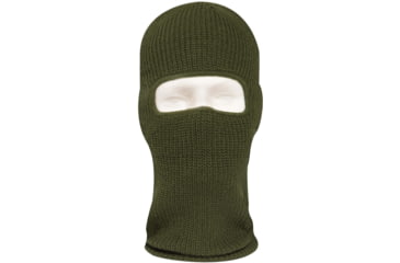Image of Rothco Fine Knit One Hole Facemask, Olive Drab, One Size, 25969-OliveDrab