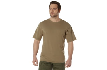 Image of Rothco Full Comfort Fit T-Shirt, AR 670-1 Coyote Brown, 3XL, 84202-AR670-1CoyoteBrown-3XL