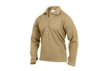 Image of Rothco Gen III Level II Underwear Top, AR 670-1 Coyote Brown, L, 69040-AR670-1CoyoteBrown-L