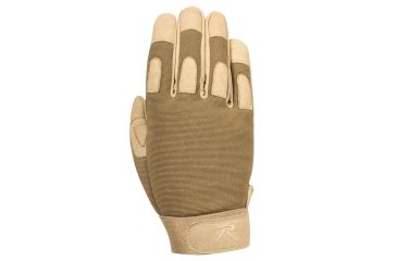 Image of Rothco Lightweight All Purpose Duty Gloves, Coyote Brown, M, 3421-CoyoteBrown-M