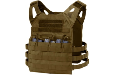 Image of Rothco Lightweight Plate Carrier Vest, Coyote Brown, 55892-CoyoteBrown