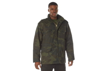 Image of Rothco M-65 Camo Field Jacket, 3XL, Camo, 12087-MidnightWoodlandCamo-3XL