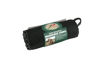 Image of Rothco Microfiber Towel, Black, 30x50, 93-Black-30x50