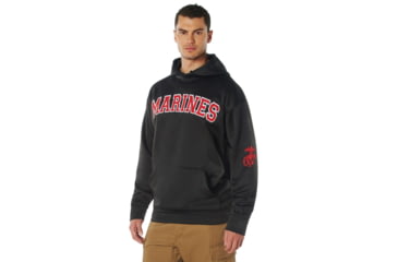 Image of Rothco Military Embroidered Pullover Hoodies - Men's, 2XL, 2044-Marines-2XL