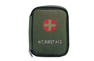 Image of Rothco Military Zipper First Aid Kit Pouch, Olive Drab, 8325-OliveDrab