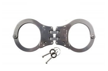 Image of Rothco NIJ Approved Stainless Steel Hinged Handcuffs, 30095