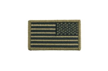 Image of Rothco OCP American Flag Patch With Hook Back, 17790-Reverse