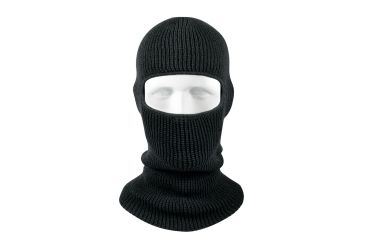 Image of Rothco One-Hole Face Mask, Black, 5505-Black