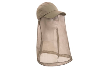 Image of Rothco Operator Cap With Mosquito Net, Khaki, 3646-Khaki