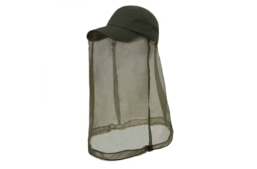 Image of Rothco Operator Cap With Mosquito Net, Olive Drab, 3649-OliveDrab