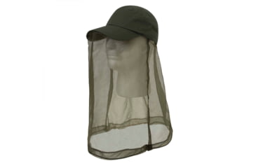 Image of Rothco Operator Cap w/ Mosquito Net - Mens, Olive Drab, 3649-OliveDrab