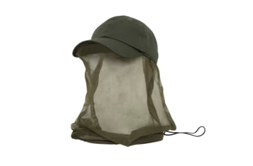 Image of Rothco Operator Cap With Mosquito Net, Olive Drab, 3649-OliveDrab