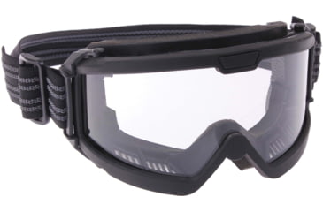 Image of Rothco OTG Ballistic Goggles, Black/Clear, 10732-BlackClear