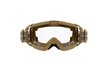 Image of Rothco OTG Ballistic Goggles, Coyote Brown / Clear, 1732-CoyoteBrownClear