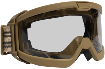 Image of Rothco OTG Ballistic Goggles, Coyote Brown / Smoke, 10748-CoyoteBrownSmoke