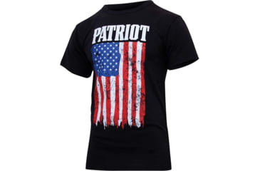 Image of Rothco Patriot US Flag T-Shirt - Mens, Black, 3XL, 1682-3XL