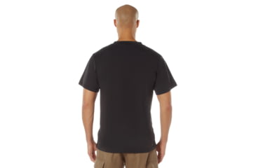Image of Rothco Physical Training T-Shirt - Black, S, 46035-S