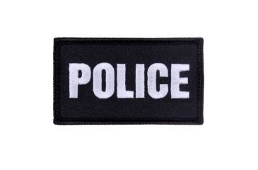 Image of Rothco Police Patch with Hook Back, 1798