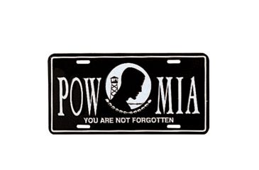 Image of Rothco POW/MIA License Plate, 1374