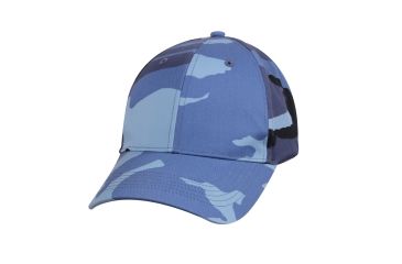 Image of Rothco Supreme Camo Low Profile Cap, Sky Blue Camo, 8588-SkyBlueCamo