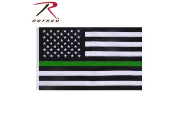 Image of Rothco Thin Green Line Flag, 14457