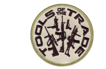 Image of Rothco Tools Of The Trade Morale Patch, Black, 72192-Black