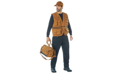 Image of Rothco Uncle Milty Travel Vest, S, Work Brown, 75315-WorkBrown-S