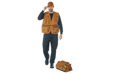 Image of Rothco Uncle Milty Travel Vest, S, Work Brown, 75315-WorkBrown-S