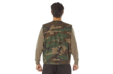 Image of Rothco Uncle Milty Travel Vest, Woodland Camo, 3XL, 75312-WoodlandCamo-3XL