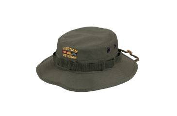 Image of Rothco Vietnam Veteran Boonie Hat, Olive Drab, 7, 5911-OliveDrab-7
