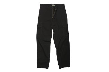 Image of Rothco Vintage 6-Pocket Flat Front Fatigue Pants, Black, 42, 4879-Black-42
