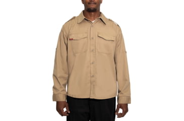 Image of Rothco Vintage Fatigue Shirt - Mens, Khaki, 2XL, 2557-Khaki-2XL