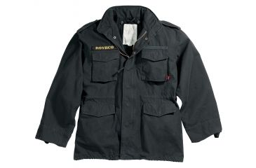 Image of Rothco Vintage M-65 Field Jackets, Black, L, 8608-Black-L