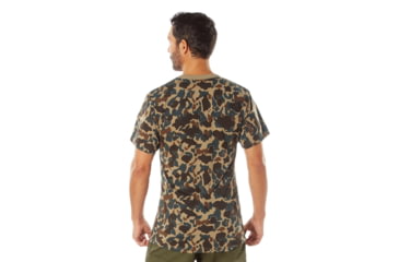 Image of Rothco X Bear Archery Fred Camo Moisture Wicking T-Shirt, Camo, Large, 613902036055