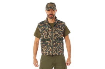 Image of Rothco X Bear Archery Fred Camo Ranger Vest, Camo, Small, 613902036154