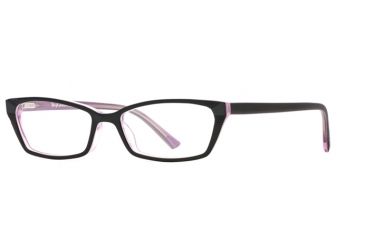 Image of Rough Justice RJ Miss Deco SERJ MISD00 Progressive Prescription Eyeglasses - Black Rose SERJ MISD005240 BK
