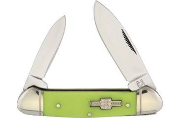 Image of Rough Rider Canoe Moon Glow Folding Knife,Stainless Steel,Standard Edge,Mirror Polish RR1514