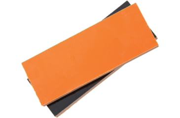 Image of Rough Rider Custom Shop Scales, Handle Scales, 4in X 1.5in X .25in, G10 Handle, Orange And Black, Contains Two Slabs, Has Been Ground To Show Layers, Black, RR1879 / #34 &amp; ORANGE G-10