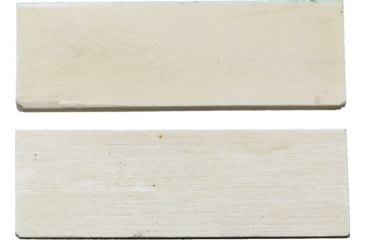 Image of Rough Rider Handle Scales Smooth Bone, 3in X 1in, White Smooth Bone Construction, WHITE SMOOTH 3in X 1"