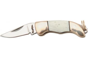 Image of Rough Rider Miniature Folder Knife 1 1/8in., SS clip point blade, White smooth bone handle RR166