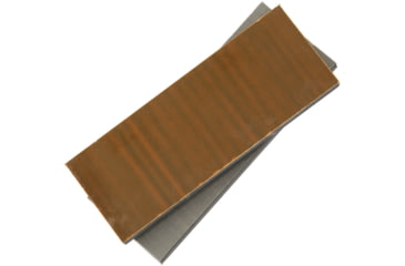 Image of Rough Rider Custom Shop Scales, 4in X 1.5in X .25in, Black/Brown G10, Contains Two Slabs, Item Shown Has Been Ground To Show Layers, #25/RR1649