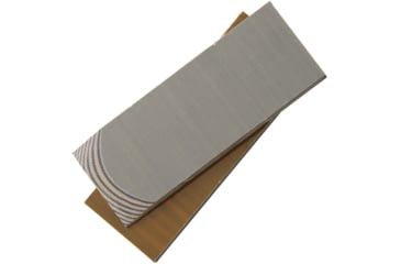 Image of Rough Rider Custom Shop Scales, 4in X 1.5in X .25in, Black/Brown G10, Contains Two Slabs, Item Shown Has Been Ground To Show Layers, #25/RR1649