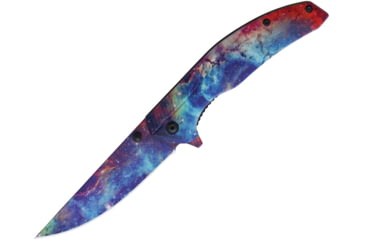 Image of Rough Rider Galaxy Void Linerlock Galaxy Series Folding Knife, Stainless handle, T1904C10-09 EM2098 VOID