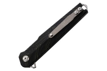 Image of Rough Rider Linerlock Tanto Black/Green Folding Knife, 4.63in Closed, 3.5in Satin D2 Tool Steel Tanto Blade, Black/Green G10 Handle, RRR027 T2111C7-12 BLK/GRN
