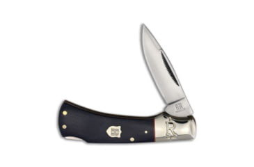 Image of Rough Ryder Rough Ryder Lockback Knife 3.6" Blue Denim Micarta RR2354, Blue, Stainless Steel, adult, BHQ-176590