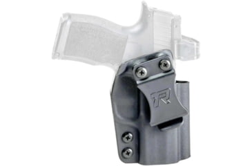 Image of Rounded IWB Kydex Holster for IWI Jericho Enhanced Mid-Size, Left Hand, Black, IWI-JRO2MS-BK-LH-VAR