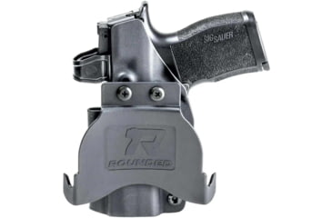 Image of Rounded OWB Kydex Holster for Kel-Tec PR57, Right Hand, Black, KTC-PR57-BK-RH-OWBPDL