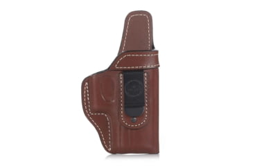 Image of Rounded Premium Leather Open-Top Iwb Holster, FLC-HELLCAT-BR-RH-VAR