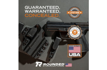 Image of Rounded Kydex Sig Sauer P365 TLR7 SUB IWB Holster