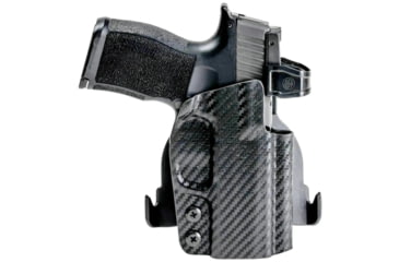 Image of Rounded Sar Firearms Sar9 Compact Paddle Holster Optic Ready, SAR-SAR9CMPCT-BK-LH-OWBPDL-RMR